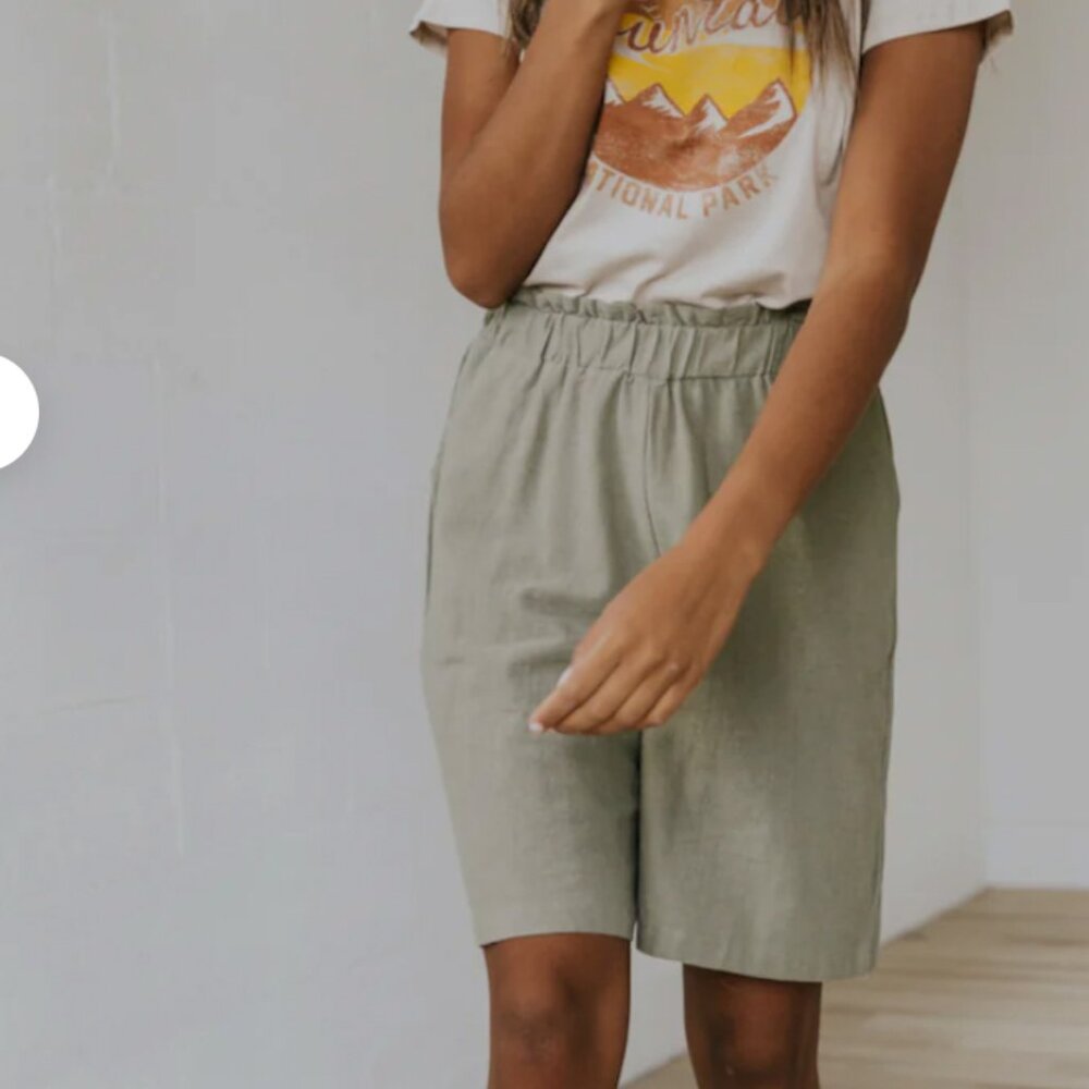 Roolee Roanoke Paper Bag Shorts NWOT Size XXXL
